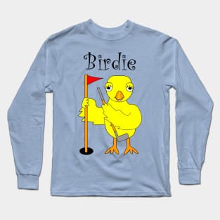 Birdie Golfing Chick Long Sleeve T-Shirt